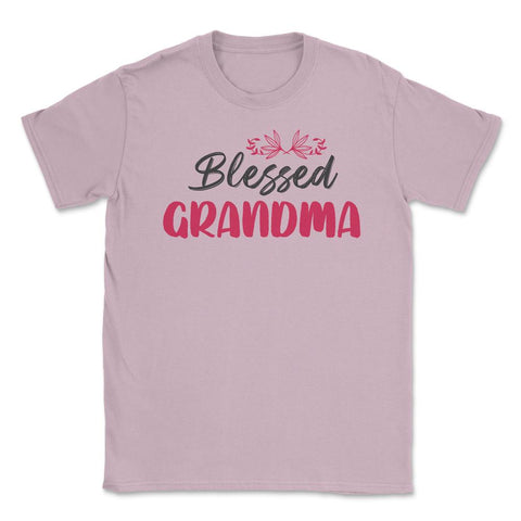 Blessed Grandma Beautiful Christian Grandmother Appreciation print - Light Pink