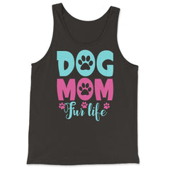 Dog Mom Fur Life Fur Mom for Women product - Tank Top - Black