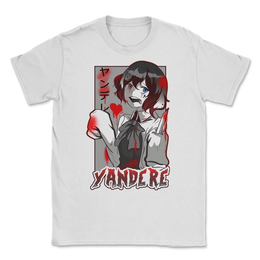Yandere Anime Girl Japanese Aesthetic Yandere Girl Manga print Unisex