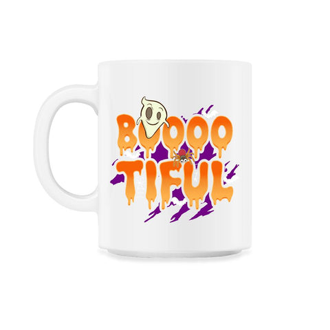 Boo-tiful Funny Halloween Ghost Trick or Treat 11oz Mug
