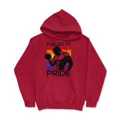 Fueled by Pride Gay Pride Iron Guy2 Gift product Hoodie - Red