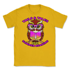 Summer Reading 2021 Tails & Tales Funny Kawaii Owl design Unisex