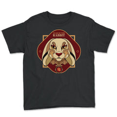 Chinese Year of Rabbit 2023 Chinese Aesthetic graphic - Youth Tee - Black
