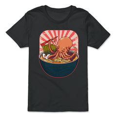 Ramen Octopus for Fans of Japanese Cuisine and Culture product - Premium Youth Tee - Black