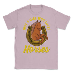 Just a Girl Who Loves Horses product Unisex T-Shirt