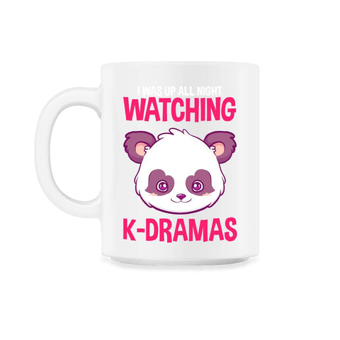 Cute Panda K-Drama Funny Korean graphic 11oz Mug
