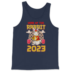 Chinese Year of Rabbit 2023 Chinese Aesthetic product - Tank Top - Navy