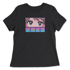 Funny Otaku Anime Periodic Table Elements Product product - Women's Relaxed Tee - Black