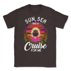 Sun, Sea, and a Cruise for Me Vacation Cruise Mode On product Unisex - Brown