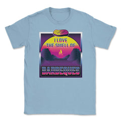 I Love the Smell of BBQ Funny Vaporwave Metaverse Look product Unisex - Light Blue
