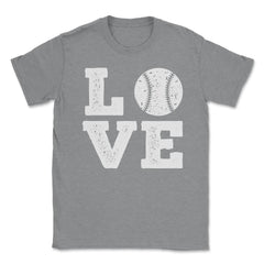 Funny Baseball Lover Love Coach Pitcher Batter Catcher Fan design - Grey Heather