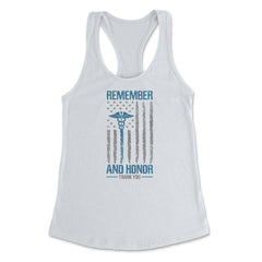 Remember And Honor Thank You Nurses Patriotic Tribute graphic Women's