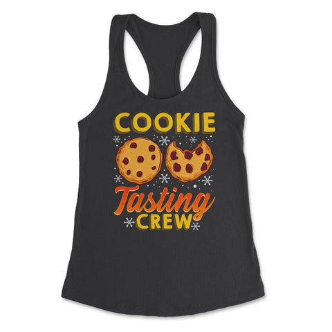 Cookie Tasting Crew Christmas Funny Women's Racerback Tank