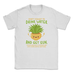 Don’t Forget To Drink Water & Get Sun Hilarious Plant Meme graphic