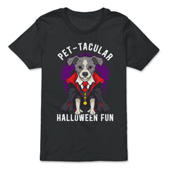 Pet-tacular Dog Halloween Design Graphic For Dog Lovers design - Premium Youth Tee - Black