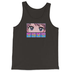 Funny Otaku Anime Periodic Table Elements Product product - Tank Top - Black