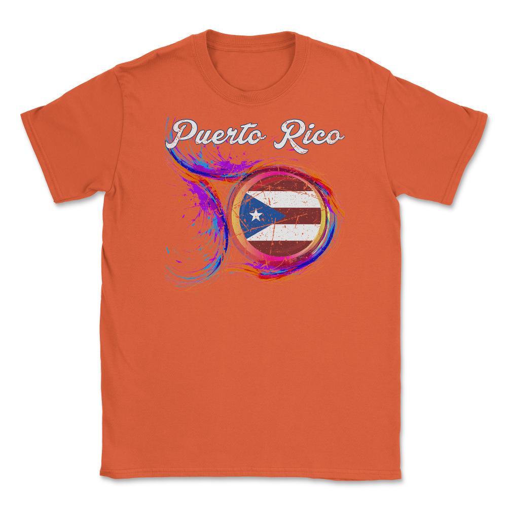 Puerto Rico Flag Gay Holi Greeting Vintage Boricua print Unisex
