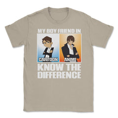 Is Not Cartoons Its Anime Know the Difference Meme graphic Unisex - Cream