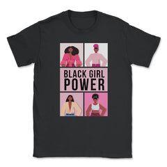 Black Girl Power Afro-American Woman Pride Design design Unisex - Black