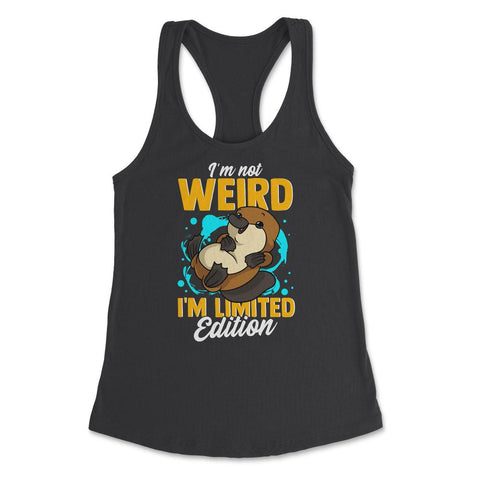 I'm Not Weird I'm Limited-Edition Platypus Hilarious print Women's - Black
