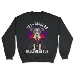 Pet-tacular Dog Halloween Design Graphic For Dog Lovers design - Unisex Sweatshirt - Black