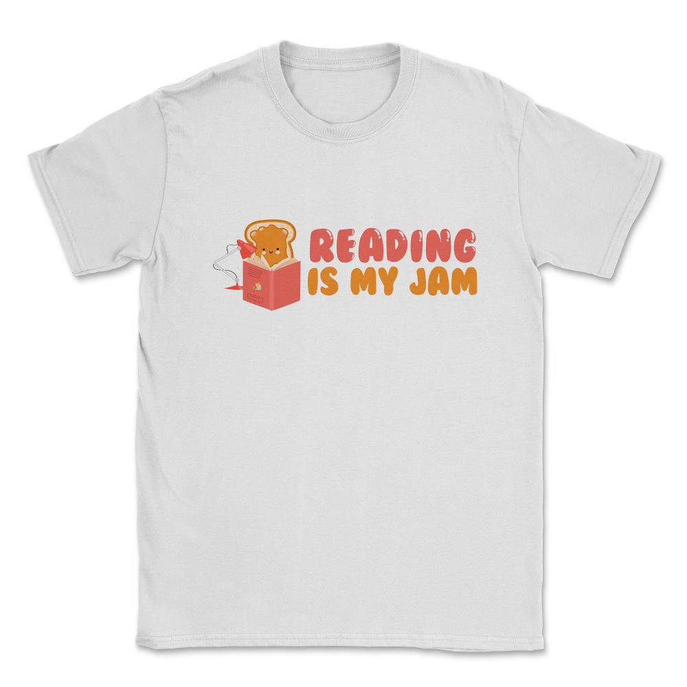 Reading is my Jam Funny Book lover Graphic Print graphic Unisex