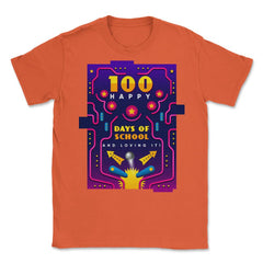 100 Happy Days of School & Loving It! Pinball Design print Unisex