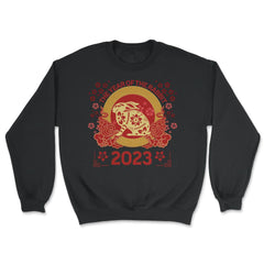 Chinese New Year The Year of the Rabbit 2023 Chinese product - Unisex Sweatshirt - Black