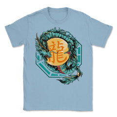 Dragon Japanese Mythology Japanese Dragon product Unisex T-Shirt - Light Blue