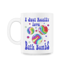 I Just Really Love Bath Bombs Retro Vintage 60’ & 70’s product 11oz