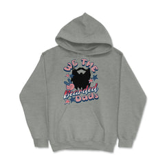 We The Bearded Dads 4th of July Independence Day graphic Hoodie - Grey Heather