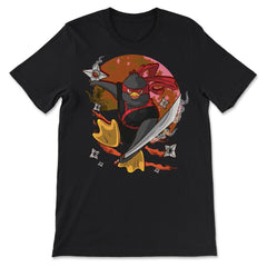 Ninja Penguin Ninja for Martial Arts Enthusiasts product - Premium Unisex T-Shirt - Black