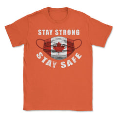 Stay Strong Stay Safe Canada Flag Mask Solidarity Awareness print