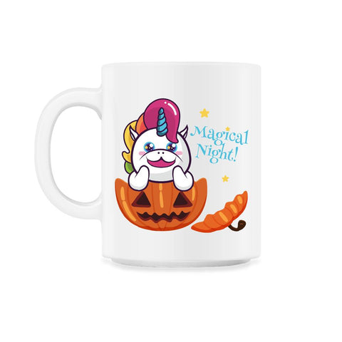 Magical Night! Halloween Unicorn Shirt Gifts 11oz Mug