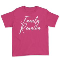 Family Reunion Matching Get-Together Gathering Party product Youth Tee - Heliconia