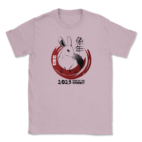 Chinese New Year Rabbit 2023 Chinese Traditional Style graphic Unisex - Light Pink