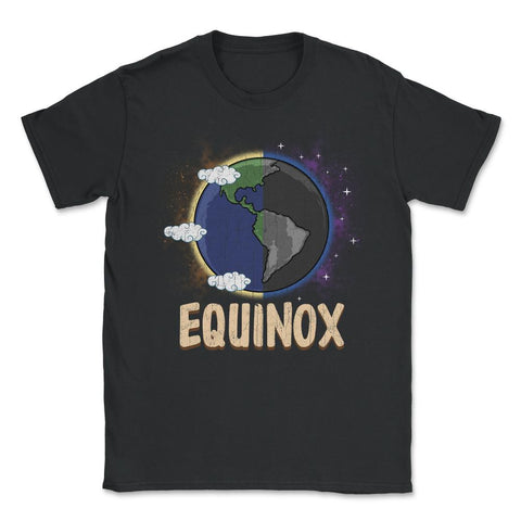 March Equinox on Earth Day & Night Cool Gift print Unisex T-Shirt