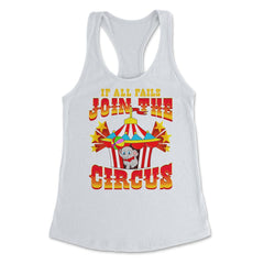 If All Fails Join the Circus Funny Elephant and Tent Gift print