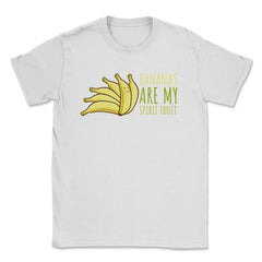 Bananas are My Spirit Fruit Funny Humor product Unisex T-Shirt