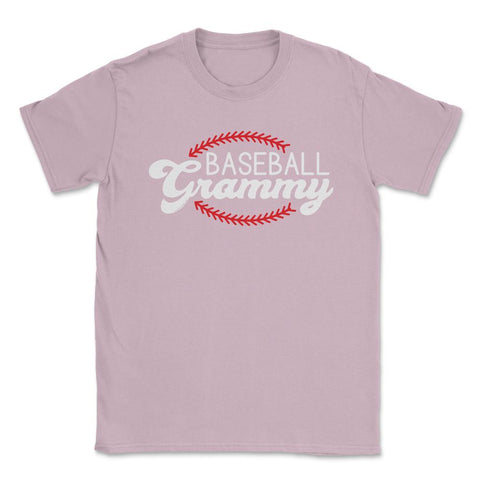 Funny Baseball Grammy Grandma Grandmother Fan Supporter graphic - Light Pink