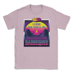 I Love the Smell of BBQ Funny Vaporwave Metaverse Look product Unisex - Light Pink
