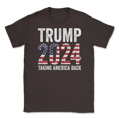 Donald Trump 2024 Take America Back Election 47th President print - Brown