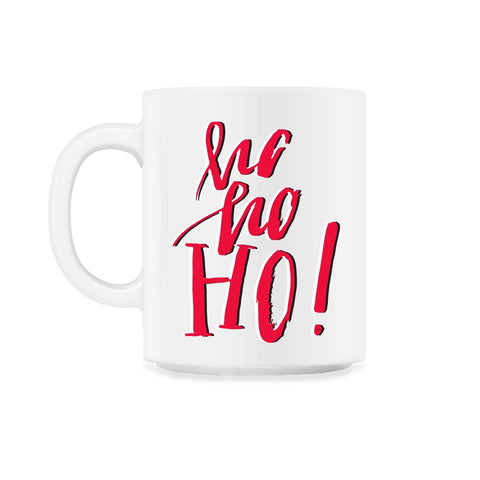 HO HO HO Design Christmas T-Shirt Tee Gift 11oz Mug