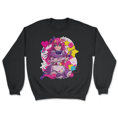 Harajuku Street Fashion Painter Anime Girl product - Unisex Sweatshirt - Black