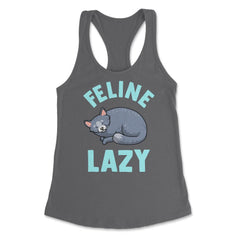 Feline Lazy Funny Cat Design for Kitty Lovers graphic Women's