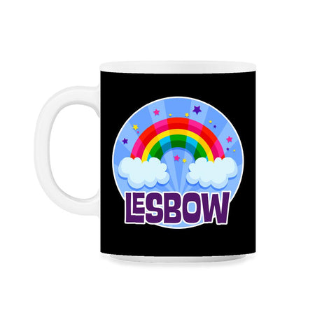 Lesbow Rainbow Colorful Gay Pride Month t-shirt Shirt Tee Gift 11oz