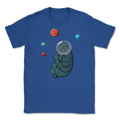 Tardigrade Kawaii Character in Space Hilarious product Unisex T-Shirt - Royal Blue