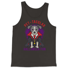 Pet-tacular Dog Halloween Design Graphic For Dog Lovers product - Tank Top - Black