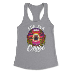 Sun, Sea, and a Cruise for Me Vacation Cruise Mode On product Women's - Grey Heather