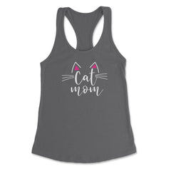 Funny Cat Mom Cute Cat Ears Whiskers Cat Lover Pet Owner product - Dark Grey